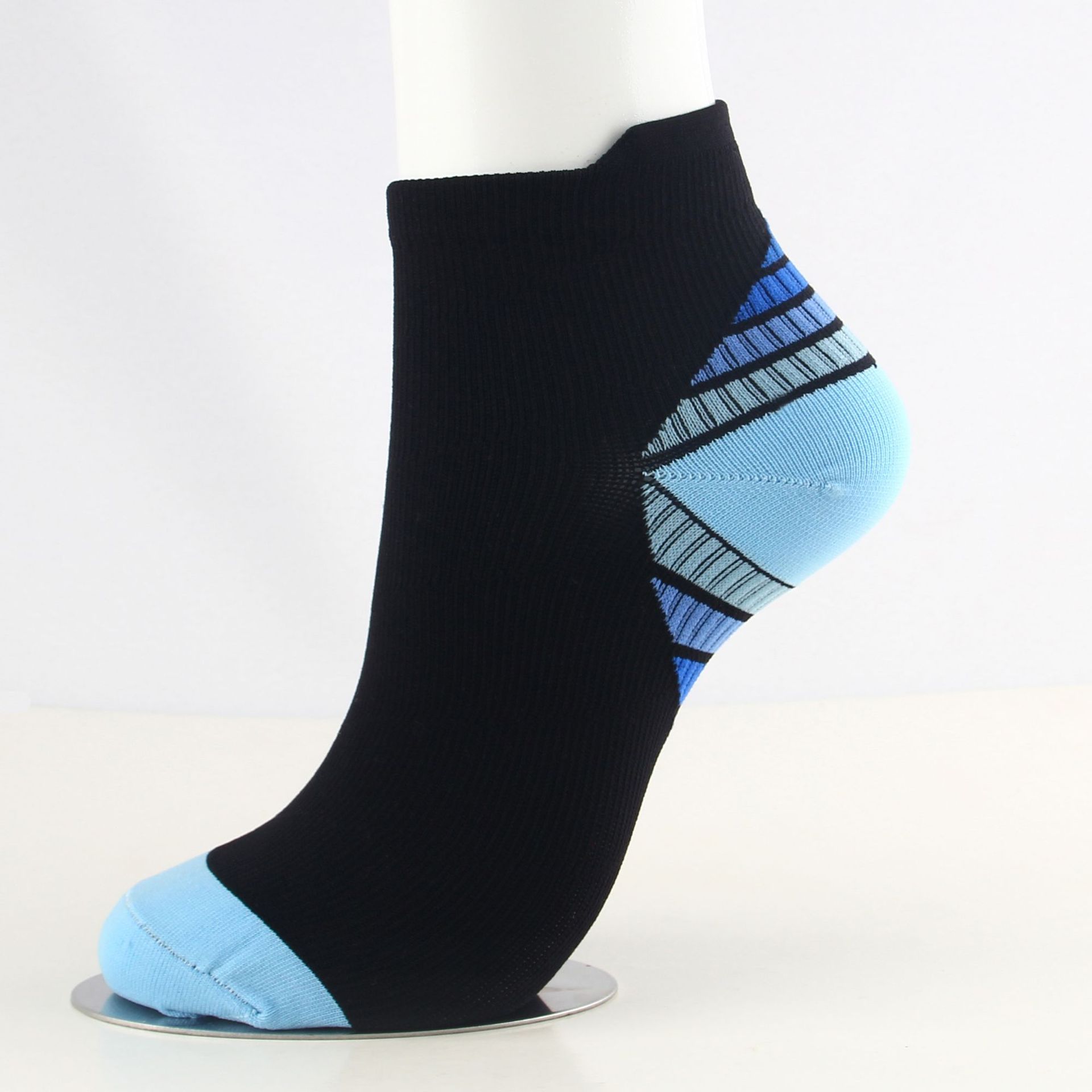 20-30 mmHg Motion Compression Socks Men Women Ankle Running Socks for Sports Wholesale